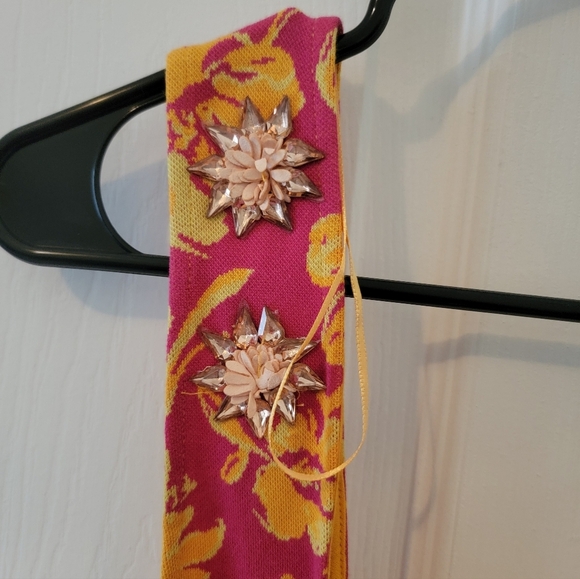 Zara Jewel Jacquard Dress NWT - Picture 9 of 12